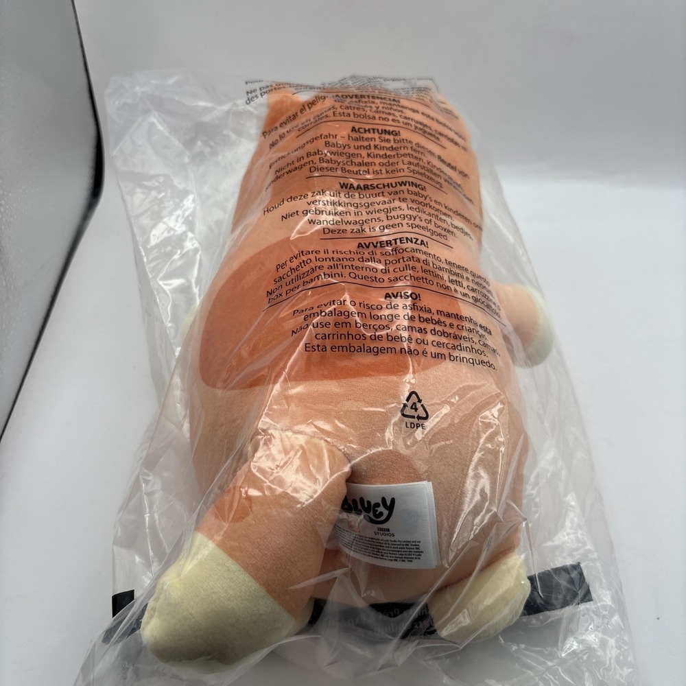 Bingo HugMees Plush by Squishmallows‎ – Bluey – 10'' - In Sealed Bag - Picture 4 of 5